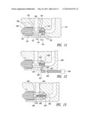 APPARATUS AND PROCESS FOR FORMATION OF LATERALLY DIRECTED FLUID JETS diagram and image