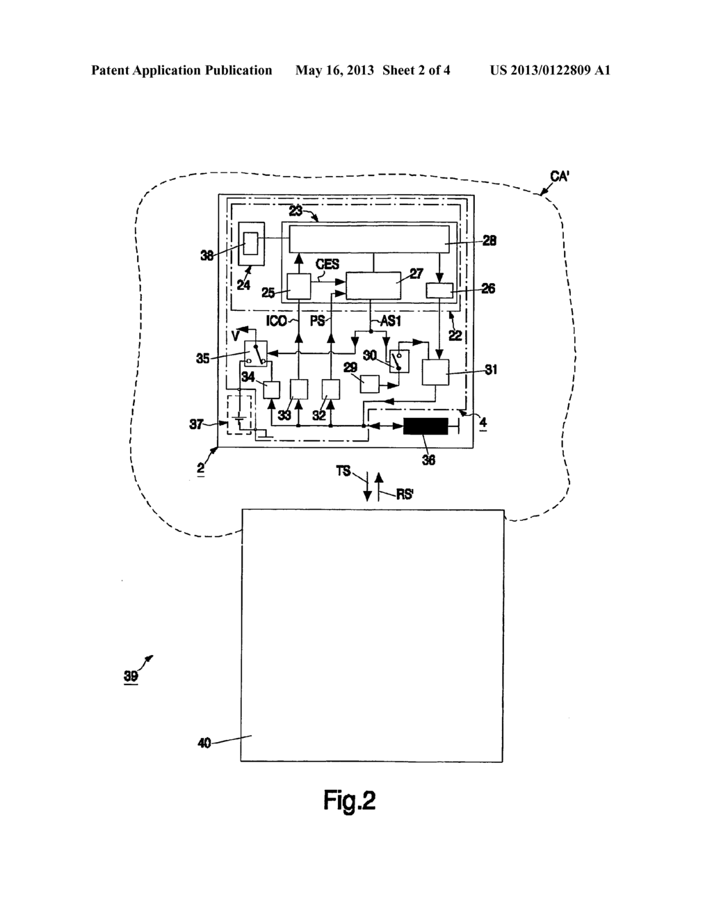 COMMUNICATION PARTNER APPLIANCE WITH AUTOMATIC SEND MODE ACTIVATION - diagram, schematic, and image 03