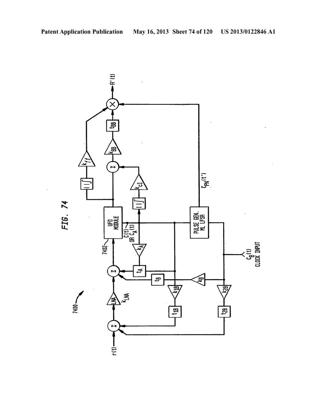 DOWN-CONVERSION OF AN ELECTROMAGNETIC SIGNAL WITH FEEDBACK CONTROL - diagram, schematic, and image 75