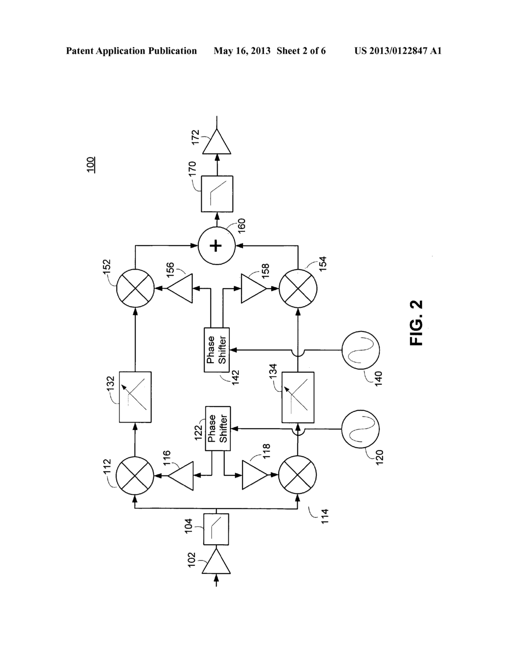 Harmonic Reject Receiver Architecture and Mixer - diagram, schematic, and image 03