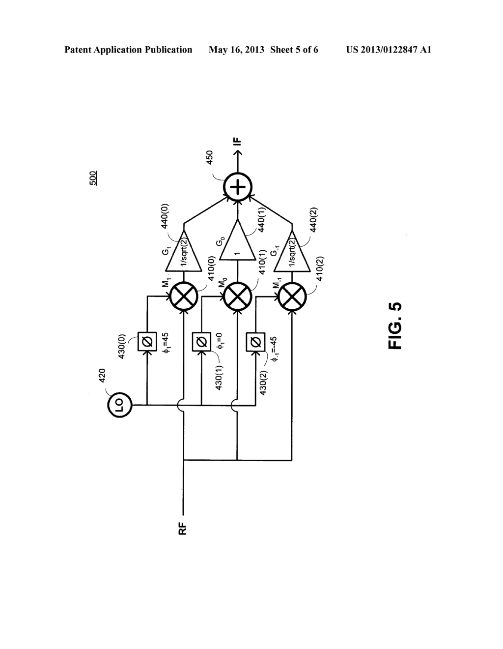 Harmonic Reject Receiver Architecture and Mixer - diagram, schematic, and image 06