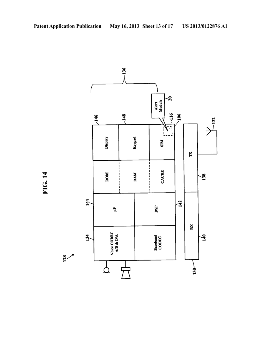 Methods, Systems, Devices, and Products for Providing Alerts for     Communications - diagram, schematic, and image 14