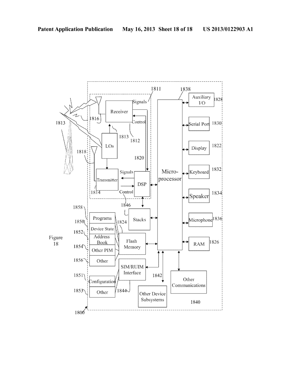 METHOD AND APPARATUS FOR WIRELESS COMMUNICATION FOR A DEVICE - diagram, schematic, and image 19