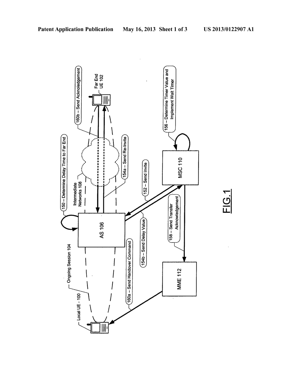 METHOD AND APPARATUS FOR IMPLEMENTING A WAIT PERIOD FOR SINGLE RADIO     CONTINUITY TRANSFERS - diagram, schematic, and image 02