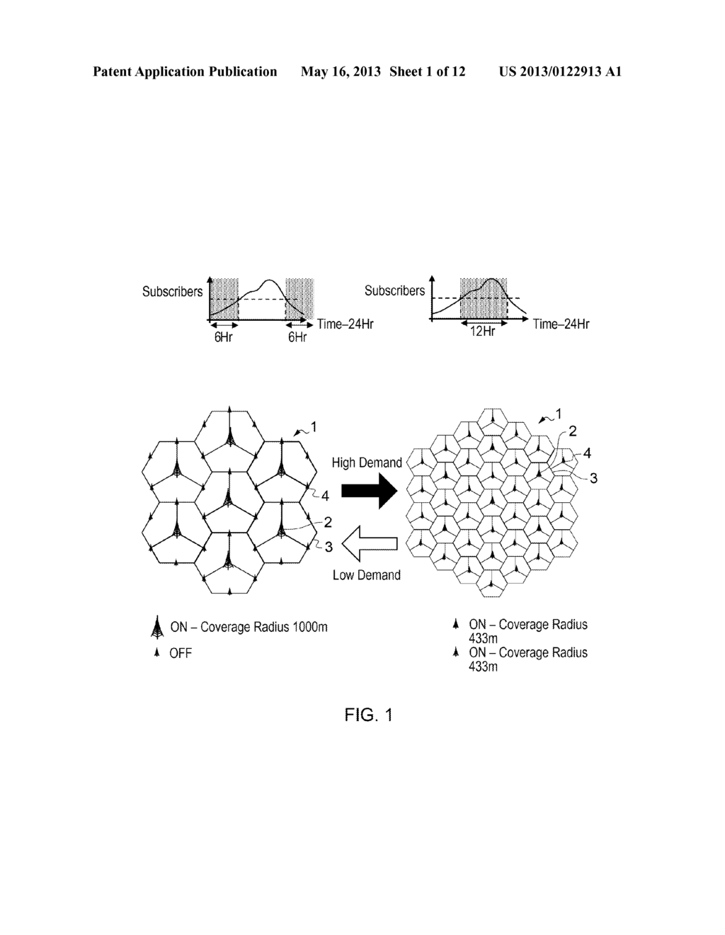 TRANSITION MECHANISM FOR ENERGY EFFICIENT MOBILE OVERLAY NETWORK - diagram, schematic, and image 02