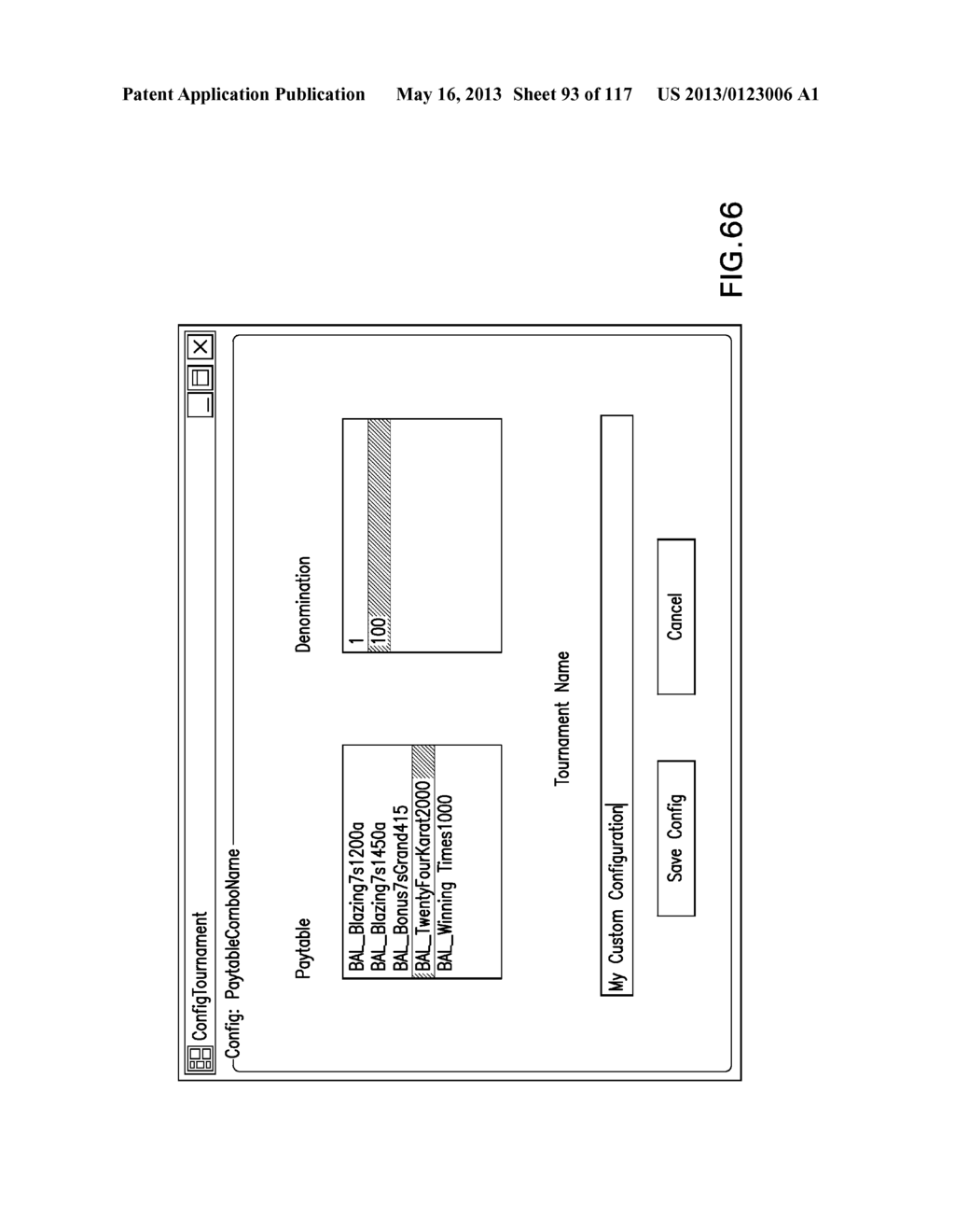 TOURNAMENT GAMING SYSTEMS - diagram, schematic, and image 94