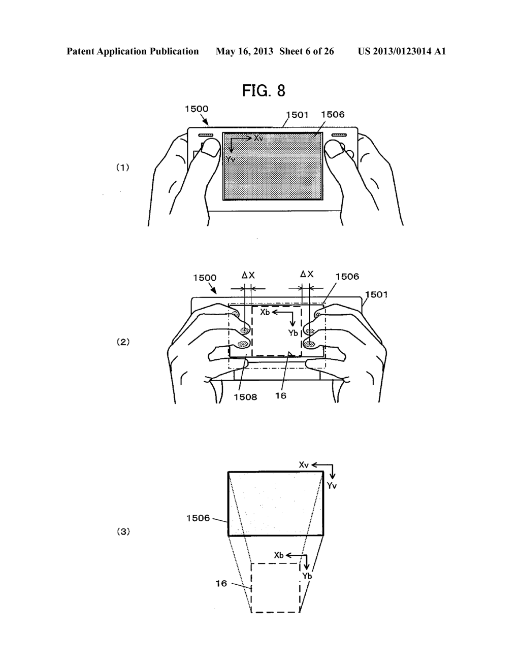 METHOD FOR CONTROLLING COMPUTER THAT IS HELD AND OPERATED BY USER - diagram, schematic, and image 07