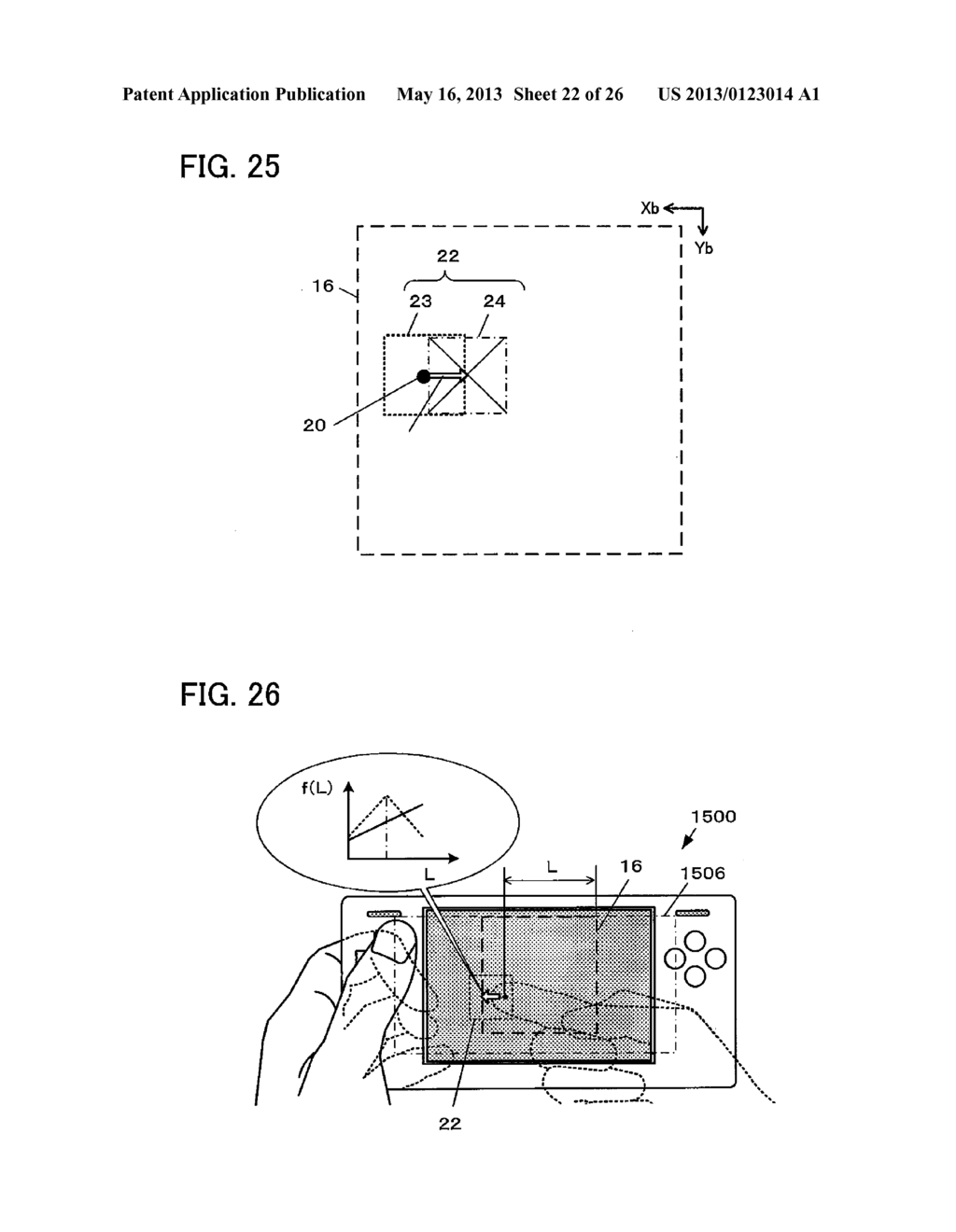 METHOD FOR CONTROLLING COMPUTER THAT IS HELD AND OPERATED BY USER - diagram, schematic, and image 23