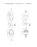 Ball type constant velocity joint for vehicle diagram and image