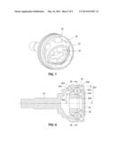 Ball type constant velocity joint for vehicle diagram and image