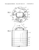 Variable weight device for exercising the hands, wrists, arms and fingers diagram and image