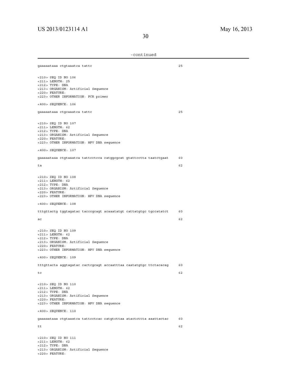 METHOD FOR DETECTING HUMAN PAPILLOMA VIRUS BASED ON SOLEXA SEQUENCING     METHOD - diagram, schematic, and image 32