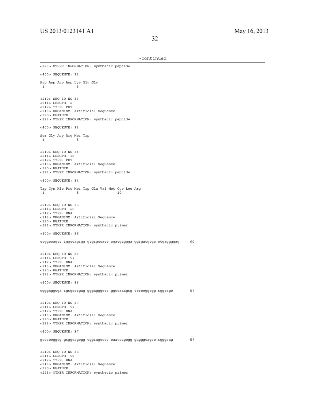 Cellular Libraries of Peptide Sequences (CLiPS) and Methods of Using the     Same - diagram, schematic, and image 50