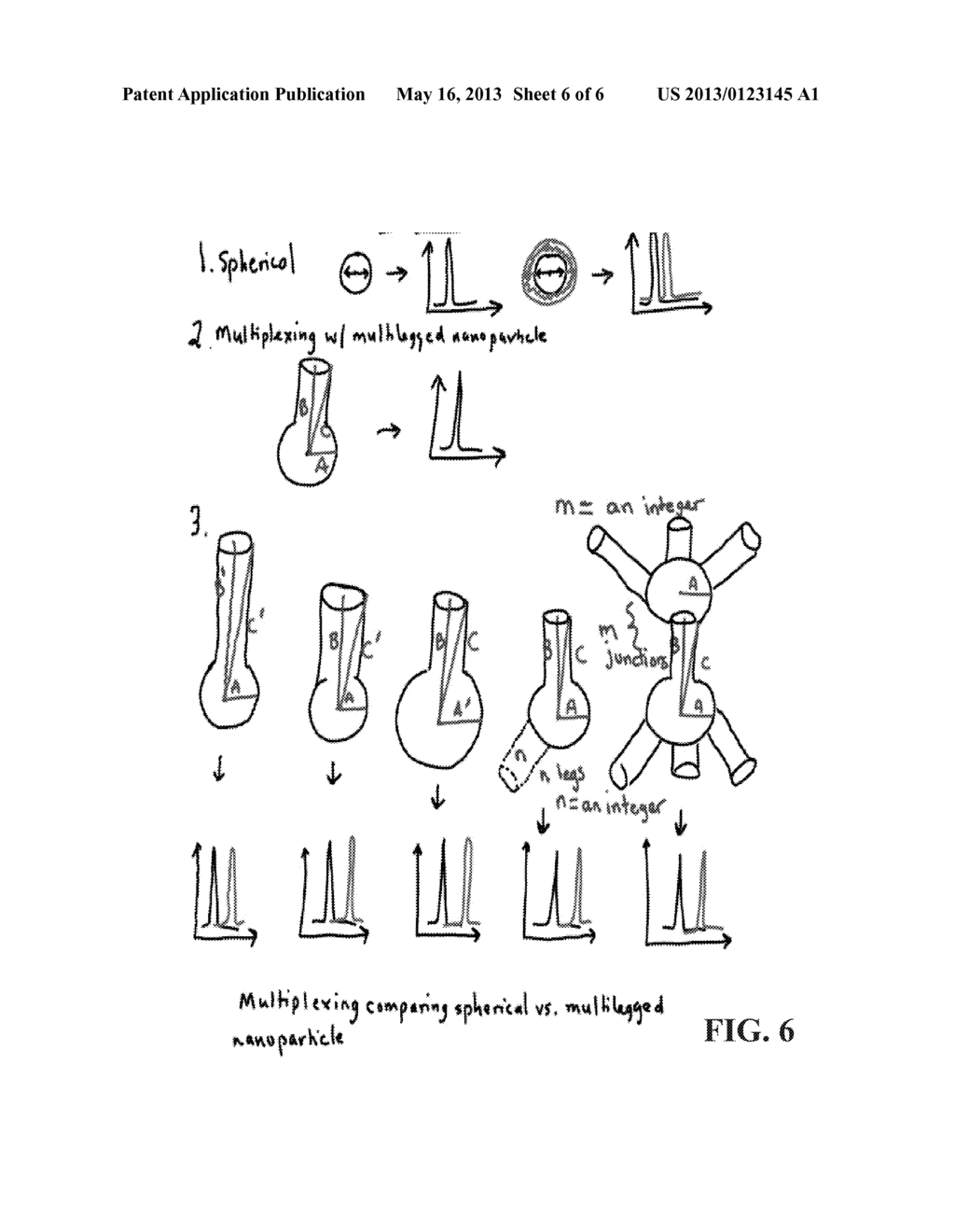 METHODS. PARTICLES, AND ASSAY KITS FOR IDENTIFYING PRESENCE OF BIOLOGICAL     PARAMETERS - diagram, schematic, and image 07