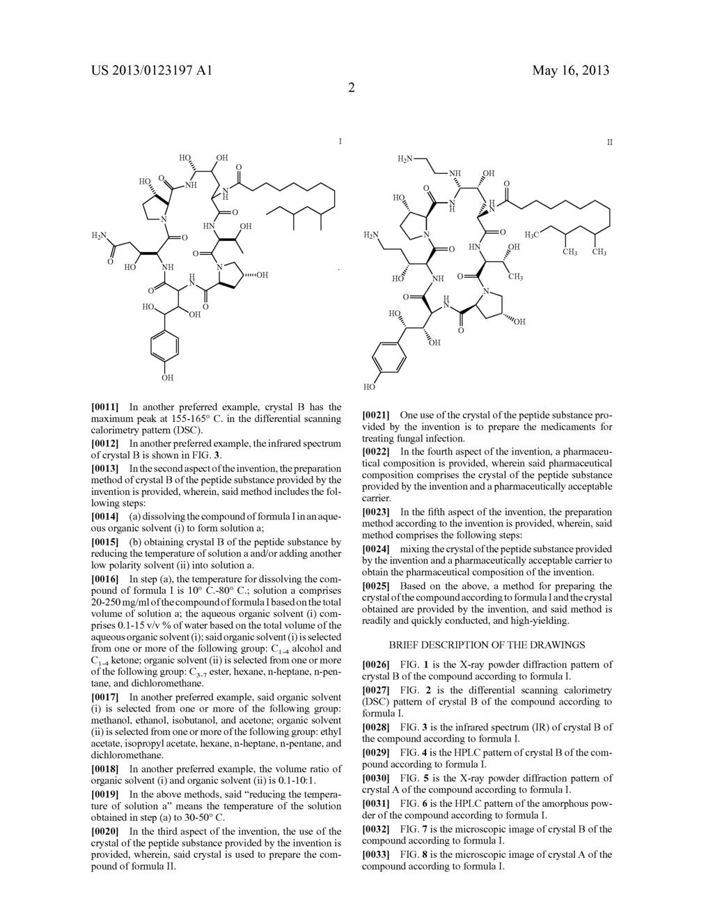 Crystal of Peptide Substance as well as the Preparation Method and Use     Thereof - diagram, schematic, and image 08