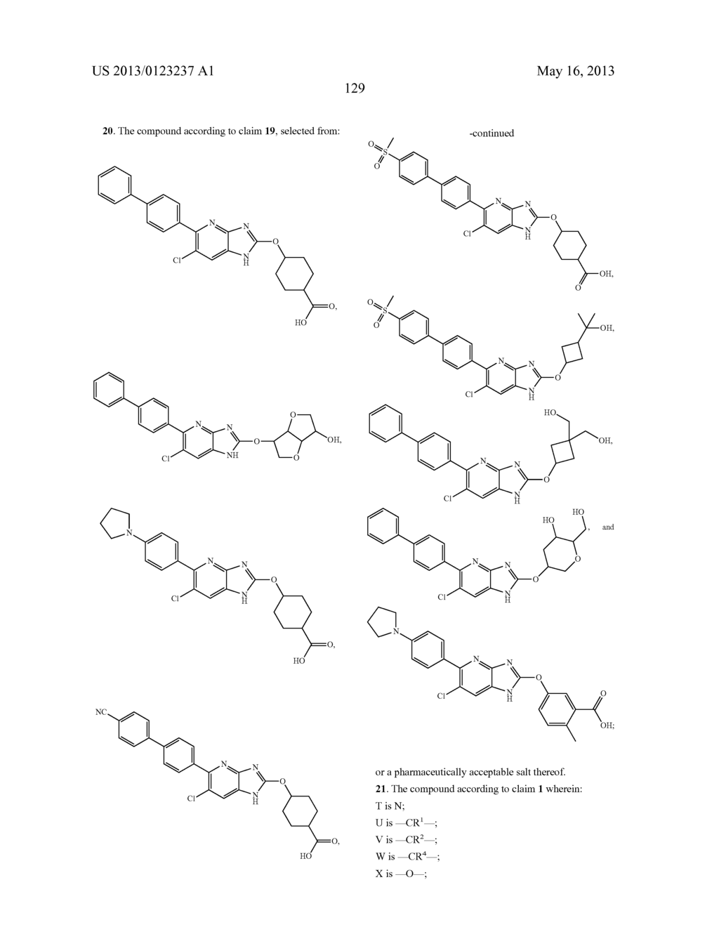 NOVEL CYCLIC AZABENZIMIDAZOLE DERIVATIVES USEFUL AS ANTI-DIABETIC AGENTS - diagram, schematic, and image 130