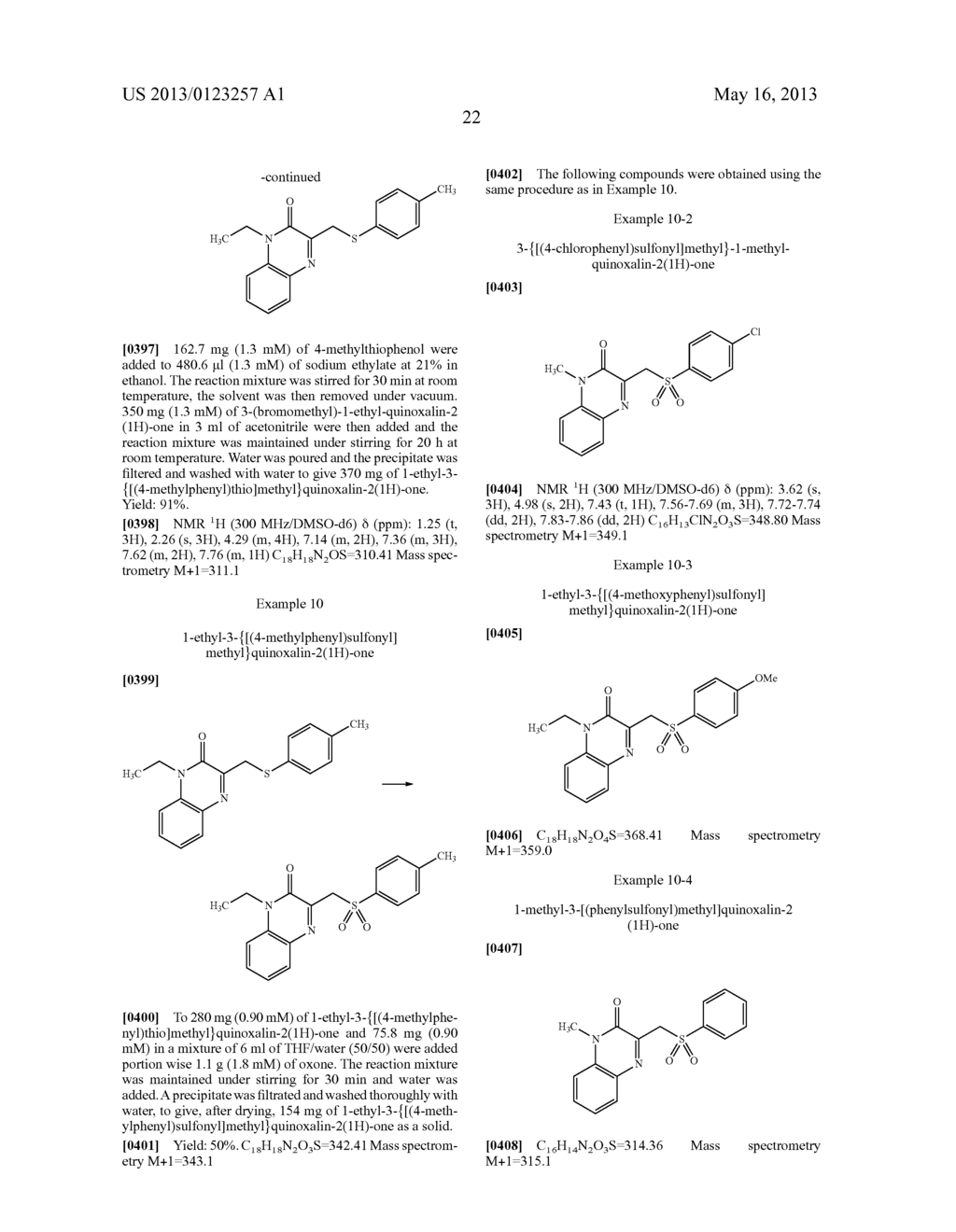 Quinoxalinone derivatives as insulin secretion stimulators, methods for     obtaining them and use thereof for the treatment of diabetes - diagram, schematic, and image 23