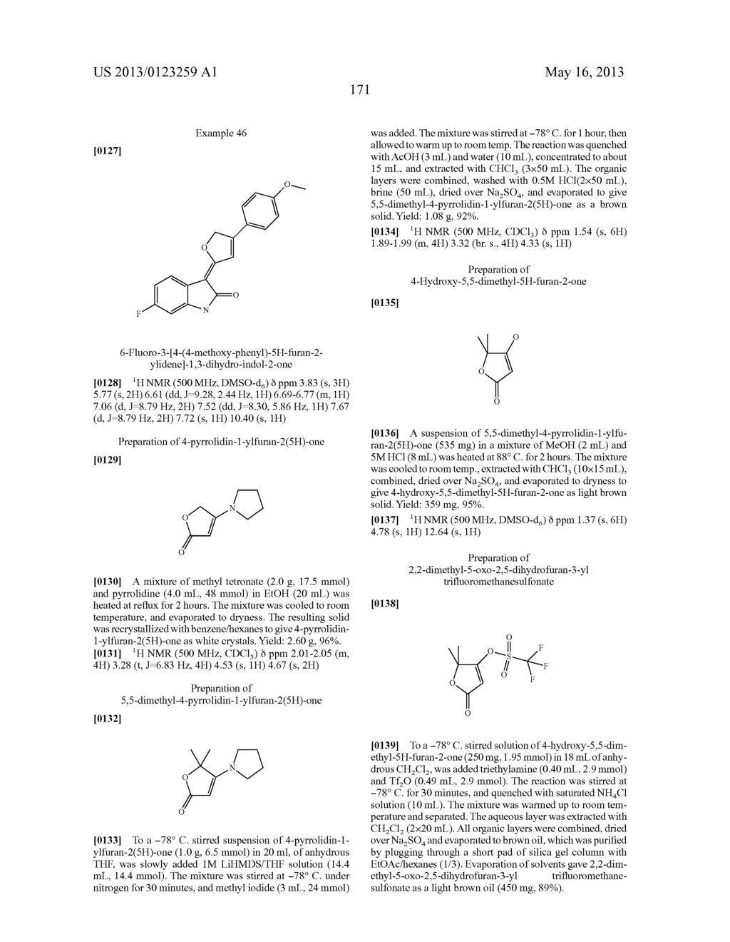 SUBSTITUTED 3-(5-MEMBERED UNSATURATED HETEROCYCLYL-1,     3-DIHYDRO-INDOL-2-ONES AND DERIVATIVES THEREOF AS KINASE INHIBITORS - diagram, schematic, and image 178