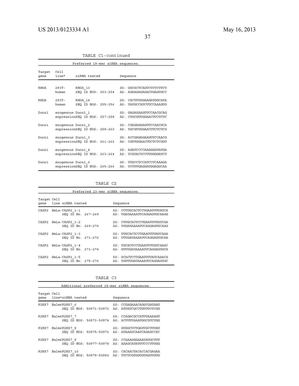 NOVEL SIRNA STRUCTURES - diagram, schematic, and image 118