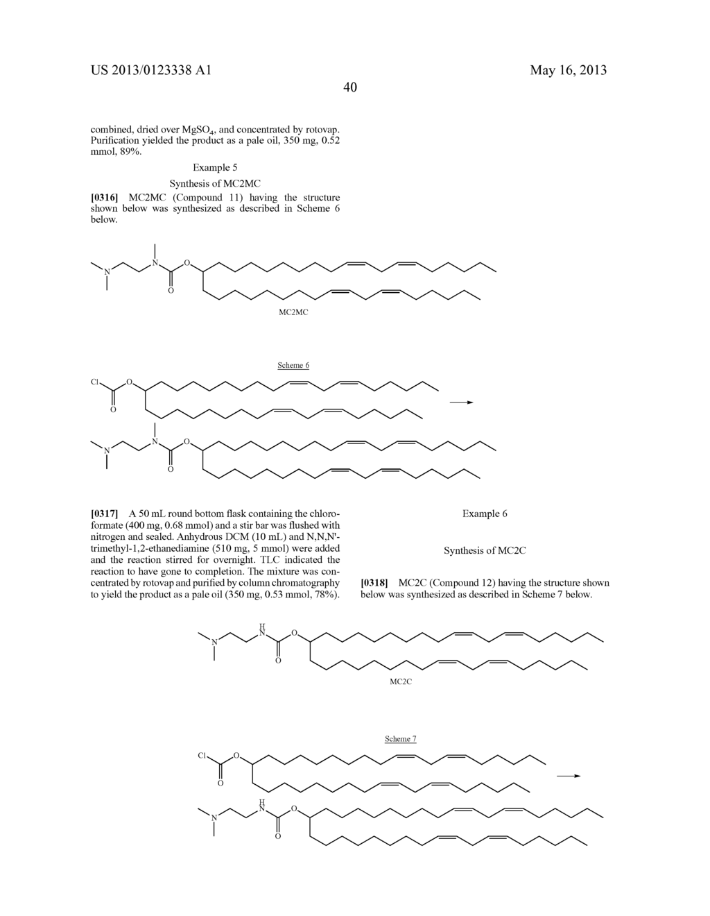 NOVEL CATIONIC LIPIDS AND METHODS OF USE THEREOF - diagram, schematic, and image 41