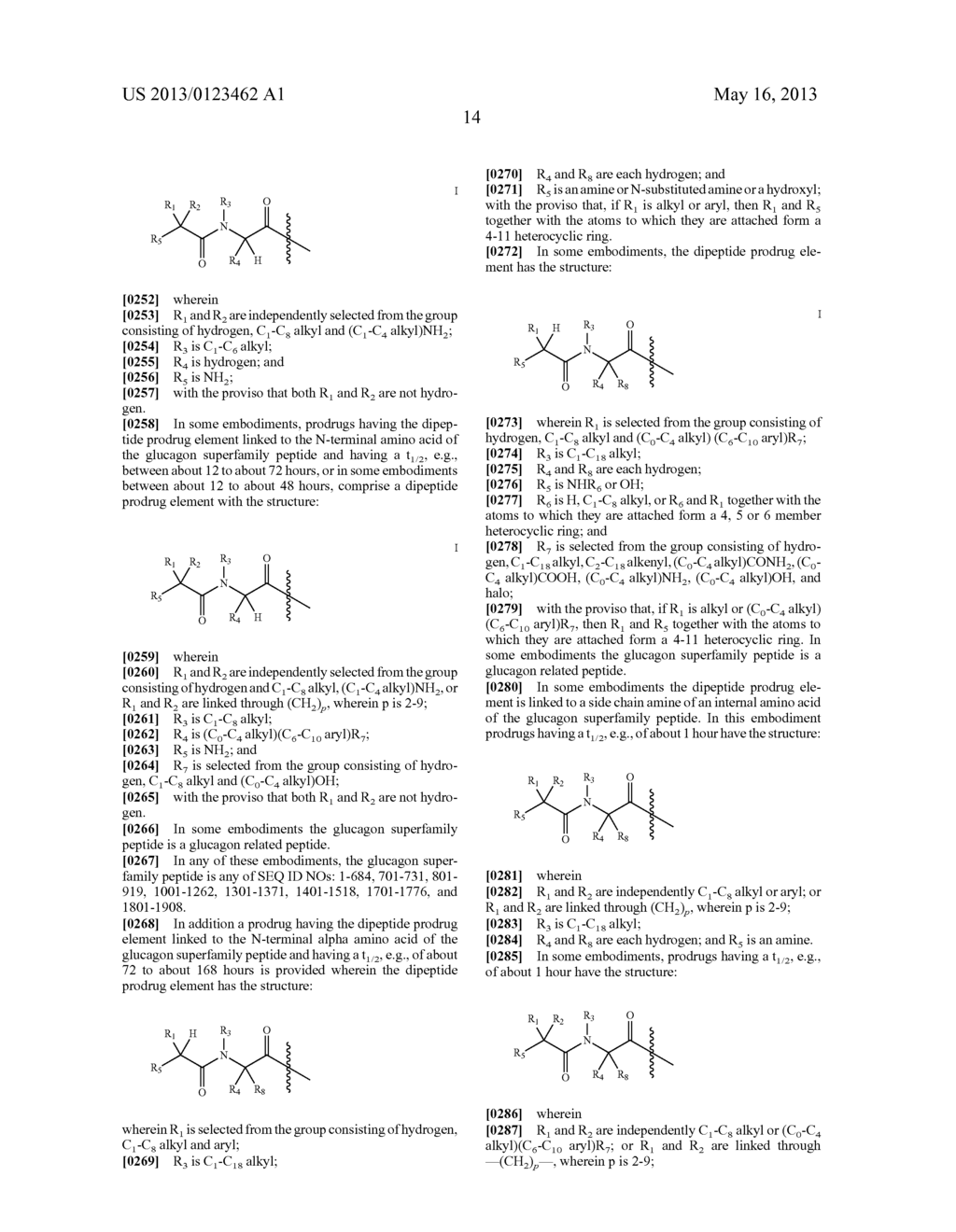 AMIDE BASED GLUCAGON SUPERFAMILY PEPTIDE PRODRUGS - diagram, schematic, and image 42