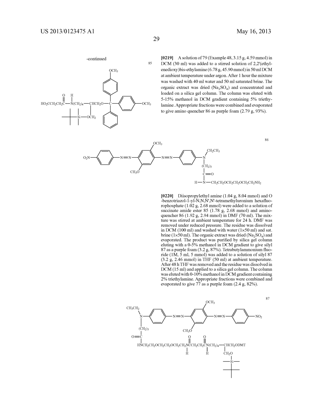 Non-Fluorescent Quencher Compounds and Biomolecular Assays - diagram, schematic, and image 30