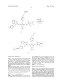 NOVEL NONLINEAR CHROMOPHORES ESPECIALLY SUITED FOR USE IN ELECTRO-OPTICAL     MODULATION diagram and image