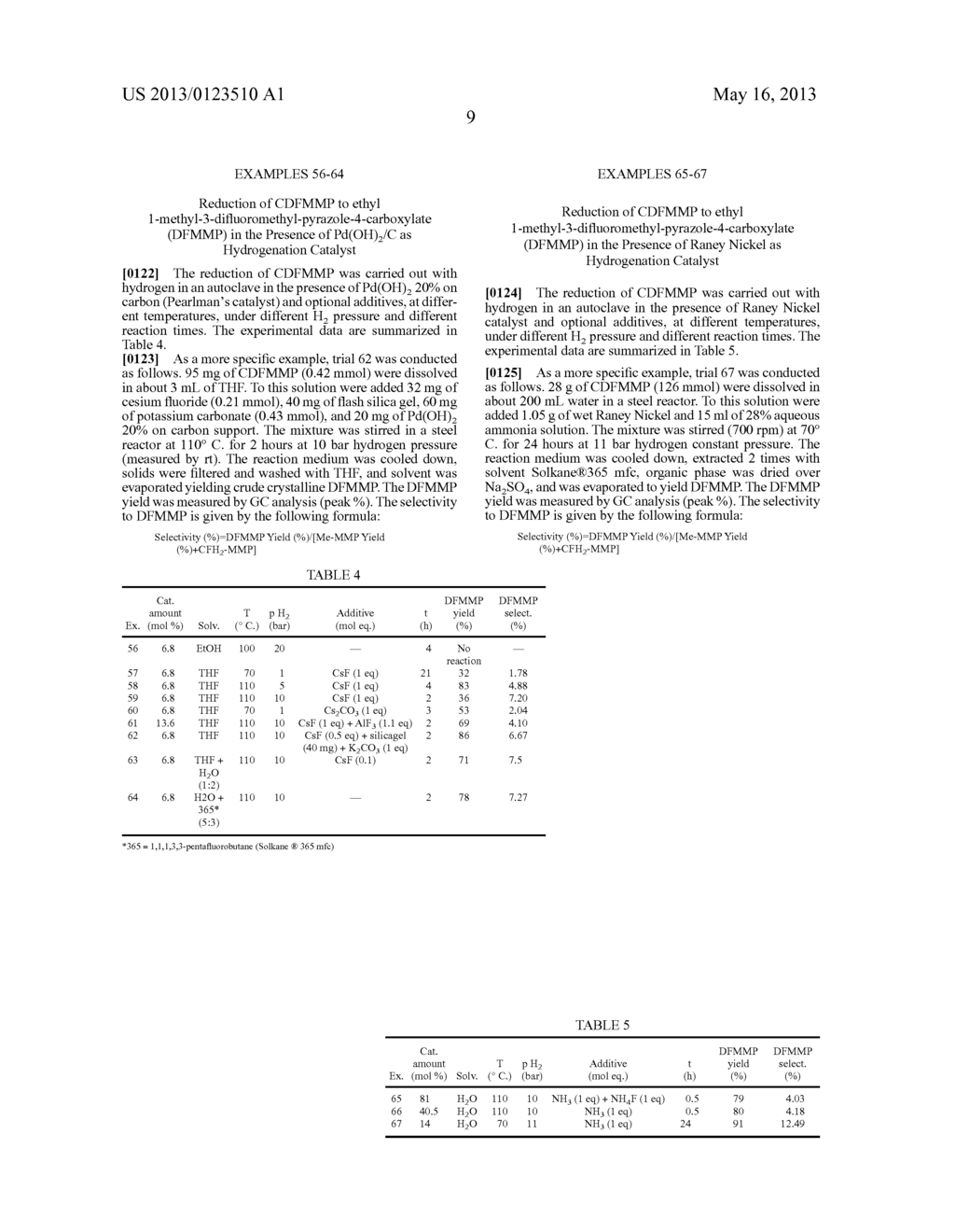 Process for the preparation of esters of     1-substituted-3-fluoroalkyl-pyrazole-4-carboxylic acids - diagram, schematic, and image 10