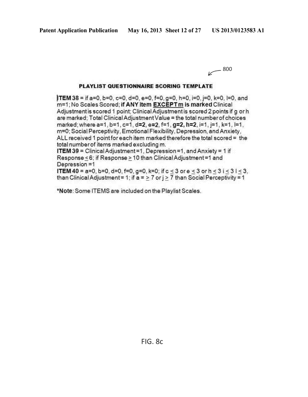 SYSTEM AND METHOD FOR ANALYZING DIGITAL MEDIA PREFERENCES TO GENERATE A     PERSONALITY PROFILE - diagram, schematic, and image 13