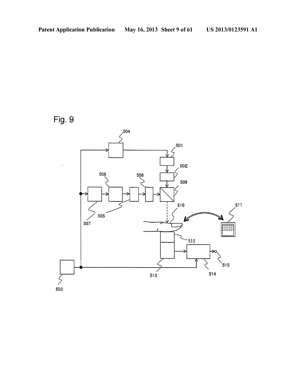 Constituent Concentration Measuring Apparatus and Constituent     Concentration Measuring Apparatus Controlling Method - diagram, schematic, and image 10