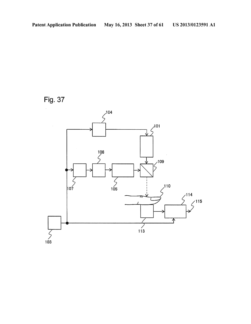 Constituent Concentration Measuring Apparatus and Constituent     Concentration Measuring Apparatus Controlling Method - diagram, schematic, and image 38