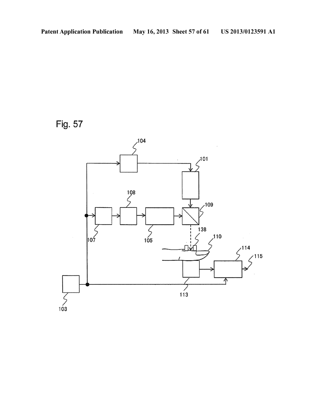 Constituent Concentration Measuring Apparatus and Constituent     Concentration Measuring Apparatus Controlling Method - diagram, schematic, and image 58