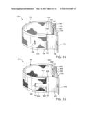 CUFF FOR A BLOOD PRESSURE MEASURING SYSTEM diagram and image