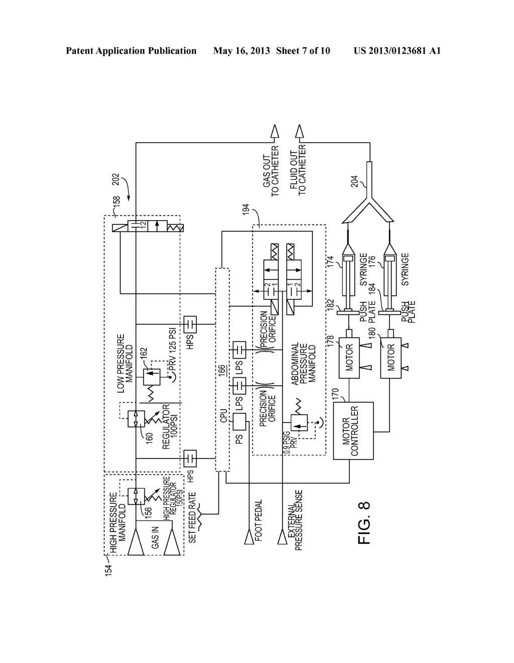 SYSTEM AND METHOD FOR DELIVERING A SUBSTANCE TO A BODY CAVITY - diagram, schematic, and image 08