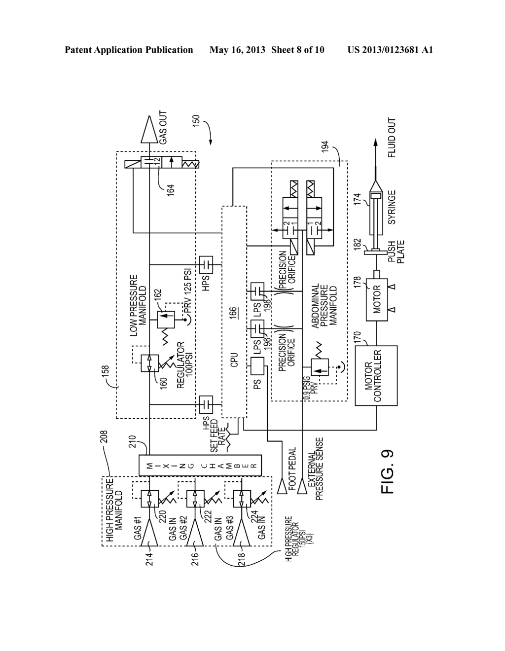 SYSTEM AND METHOD FOR DELIVERING A SUBSTANCE TO A BODY CAVITY - diagram, schematic, and image 09