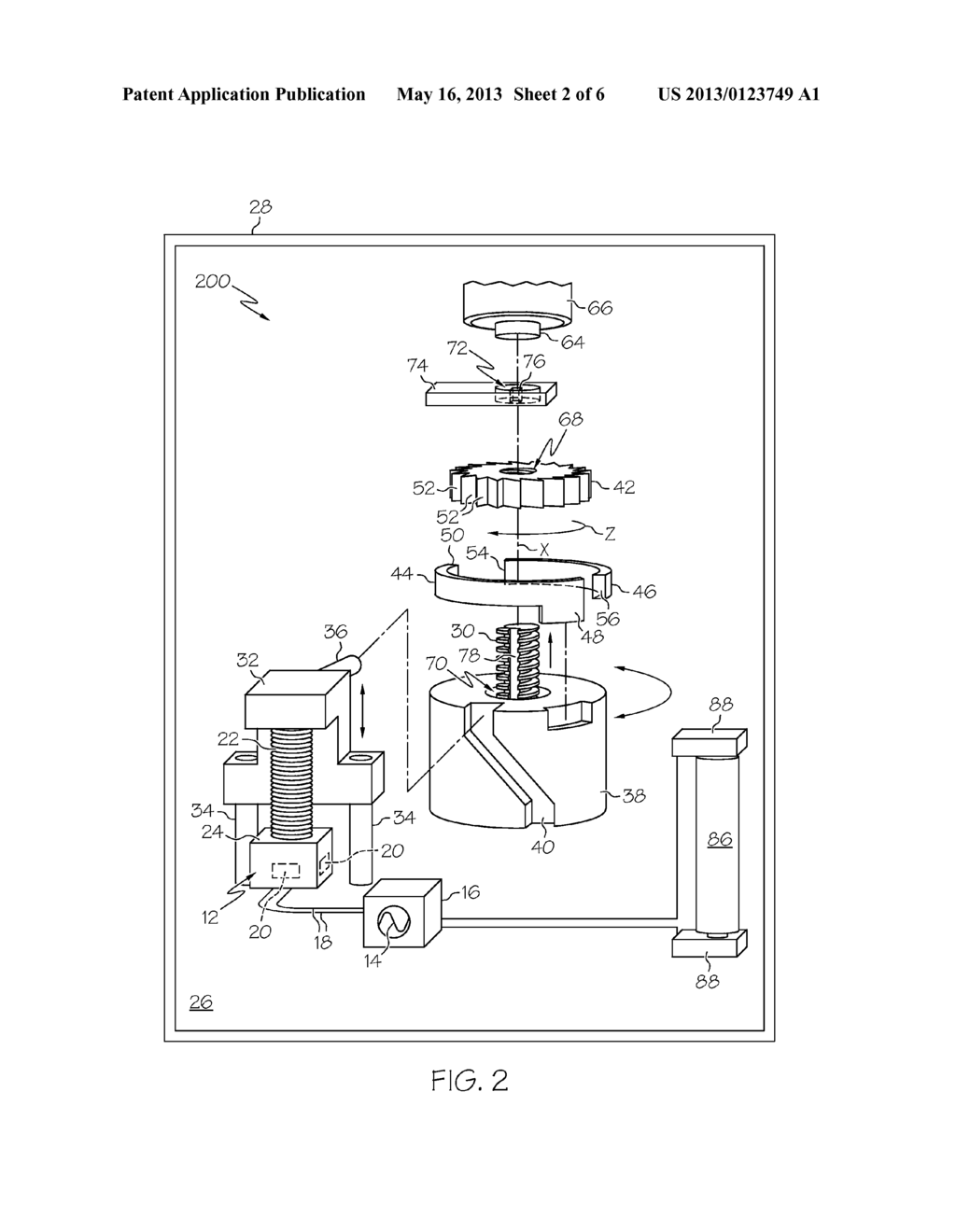 DRUG DELIVERY PUMP DRIVE USING LINEAR PIEZOELECTRIC MOTOR - diagram, schematic, and image 03