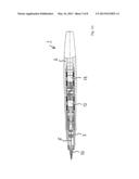 DEVICE FOR PIERCING AN ORGANIC TISSUE AND ACTUATION MODULE diagram and image