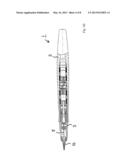 DEVICE FOR PIERCING AN ORGANIC TISSUE AND ACTUATION MODULE diagram and image