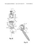 POLYAXIAL BONE ANCHORING DEVICE diagram and image