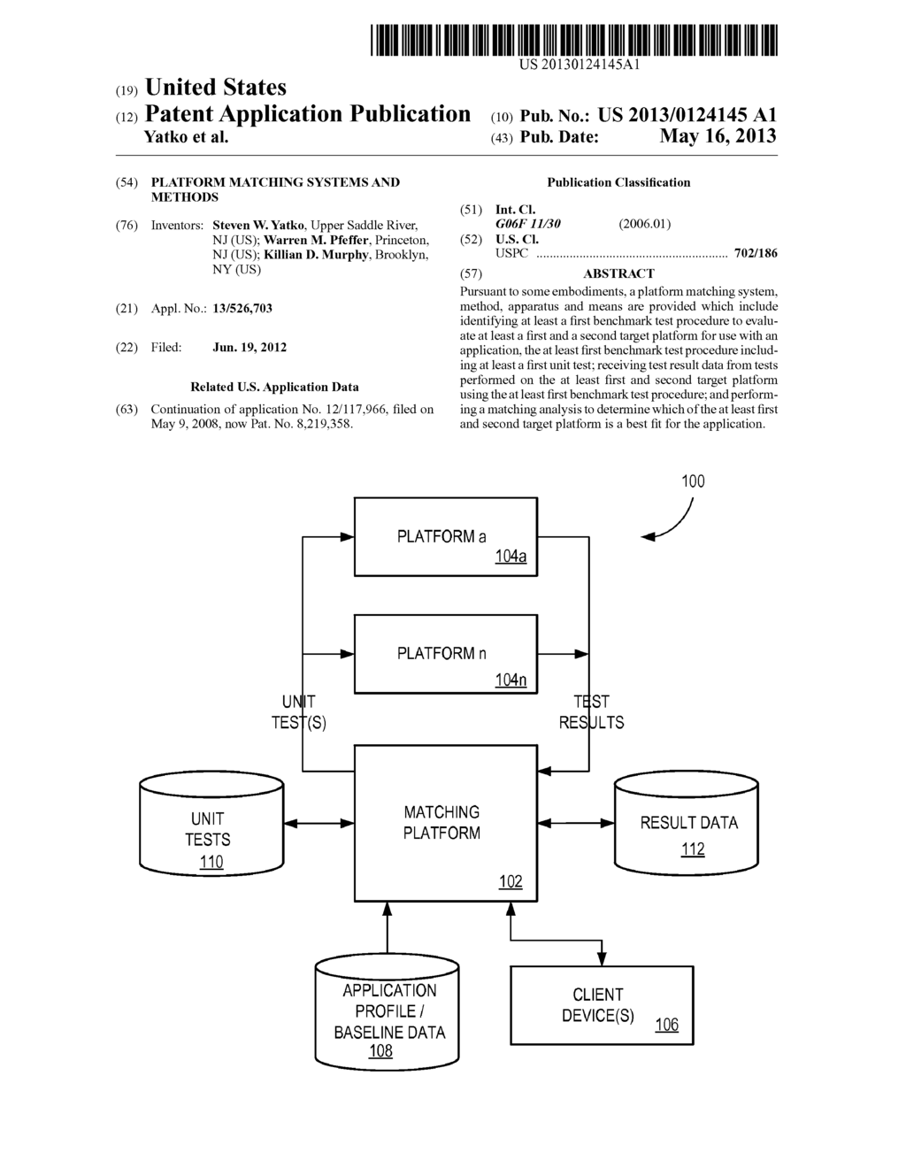 PLATFORM MATCHING SYSTEMS AND METHODS - diagram, schematic, and image 01