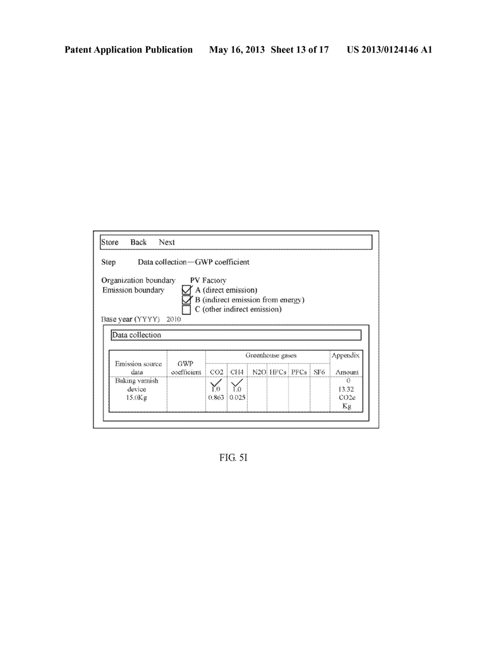 SERVER AND METHOD FOR MANAGING GREENHOUSE GAS EMISSIONS INVESTIGATIONS - diagram, schematic, and image 14