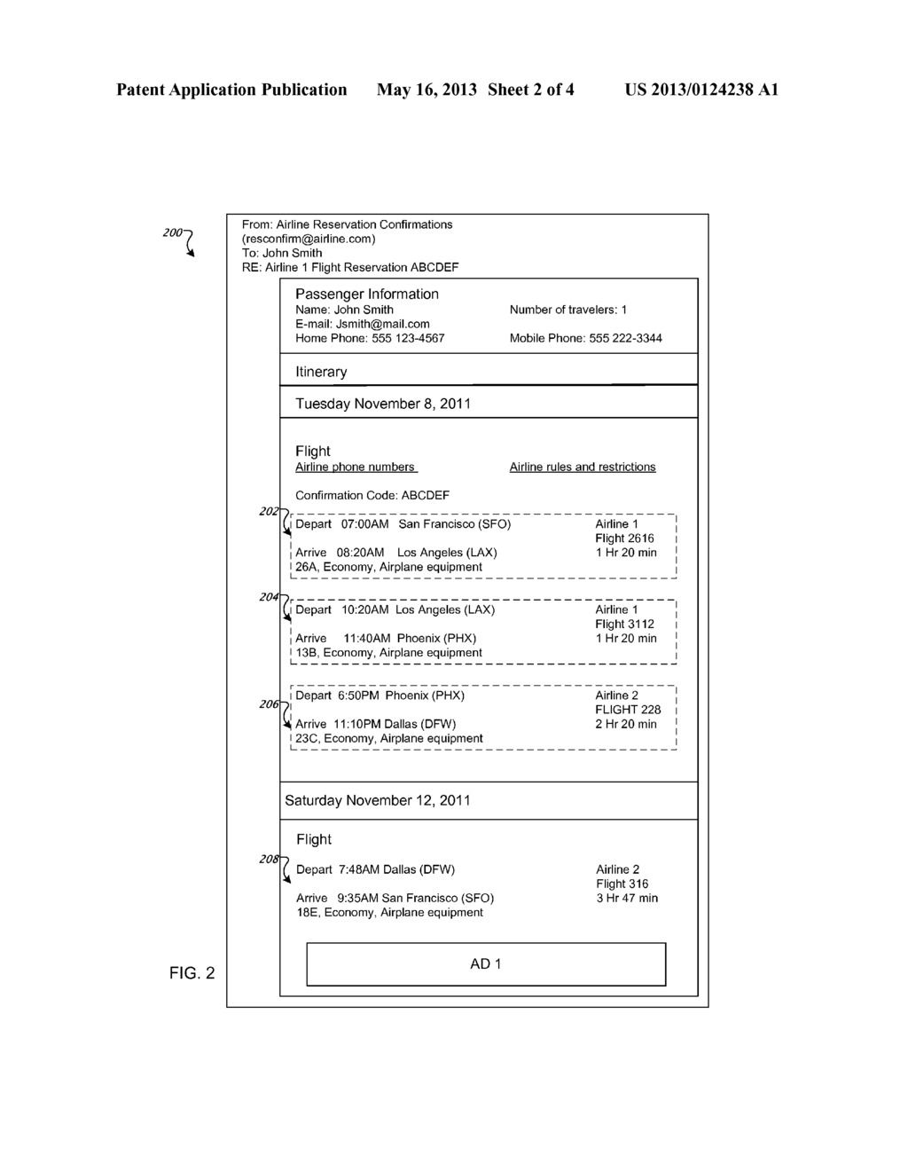 Detecting Travel Information - diagram, schematic, and image 03