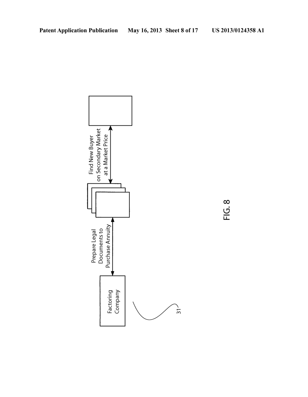 Method to Create a Secondary Market (Exchange) Using a Web Auction to     Price Annuity Payments - diagram, schematic, and image 09