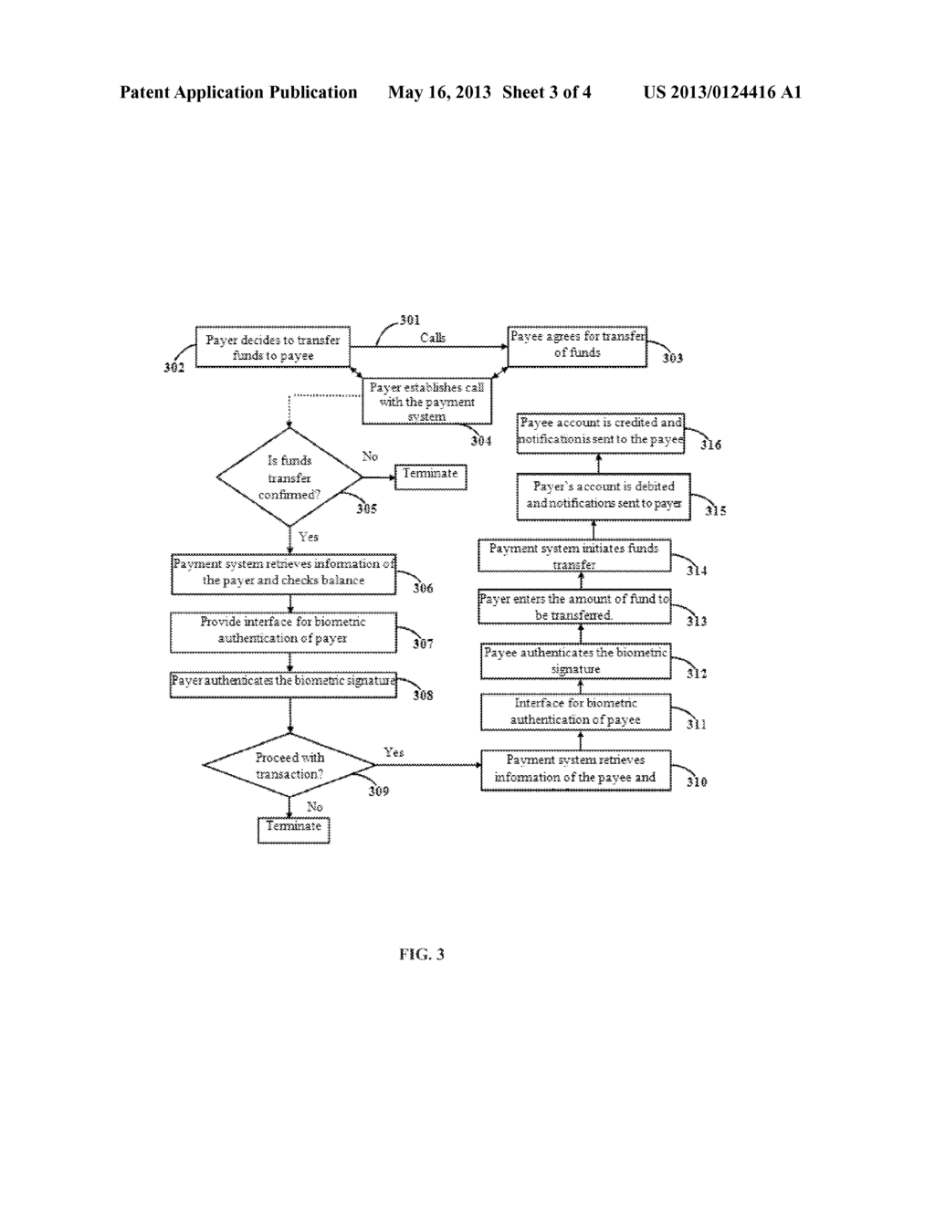 METHOD AND SYSTEM FOR TRANSFERRING FUNDS OVER A VOICE CALL - diagram, schematic, and image 04