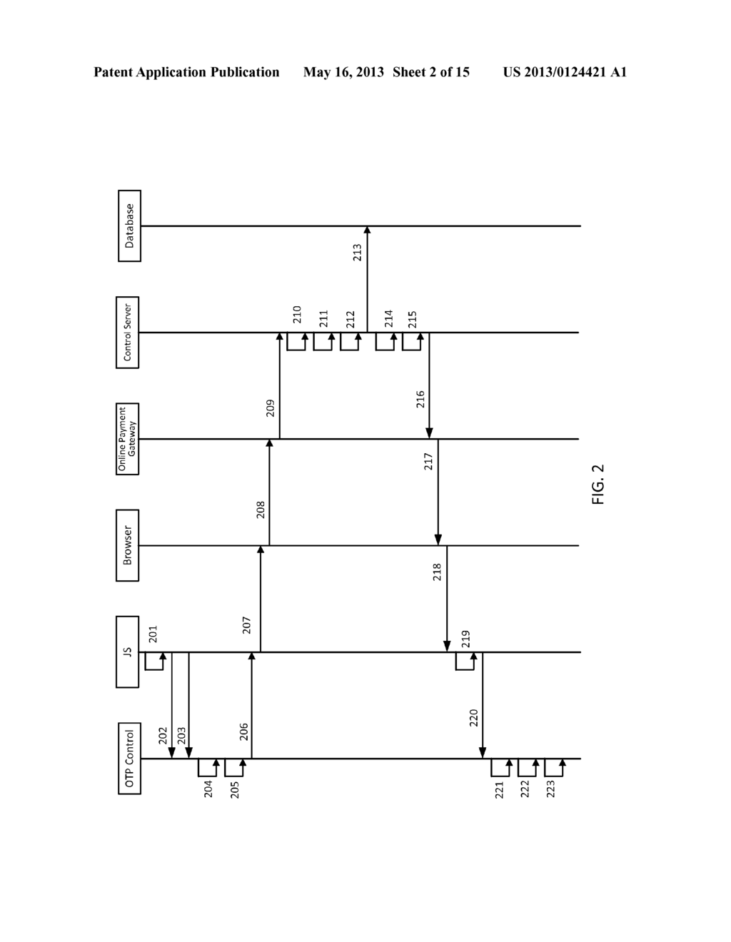 SECURE AUTHENTICATION METHOD AND SYSTEM FOR ONLINE TRANSACTIONS - diagram, schematic, and image 03