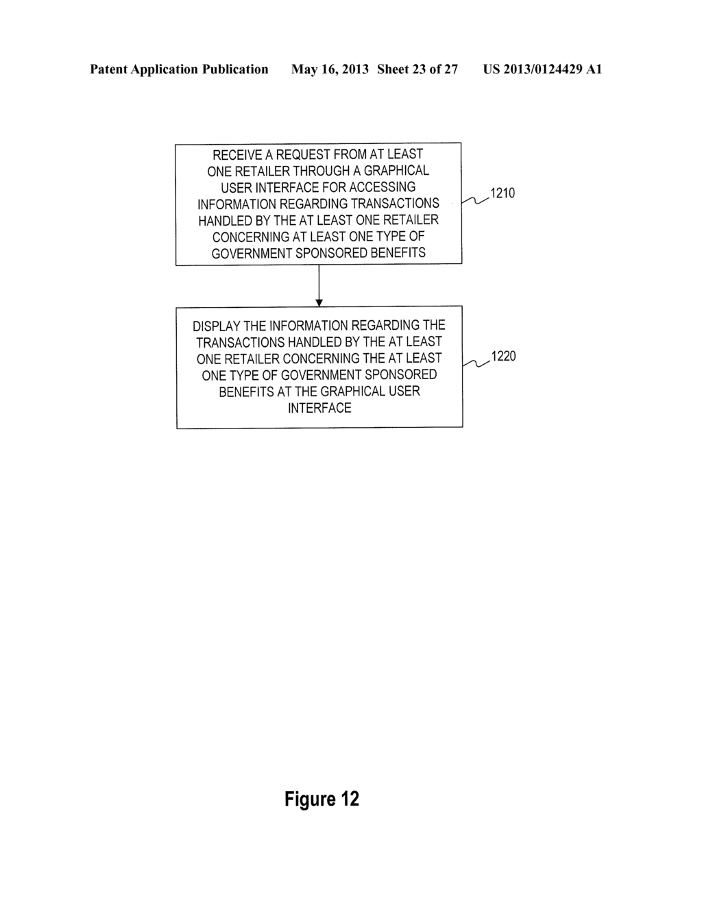 SYSTEMS AND METHODS FOR ELECTRONICALLY PROCESSING GOVERNMENT SPONSORED     BENEFITS - diagram, schematic, and image 24