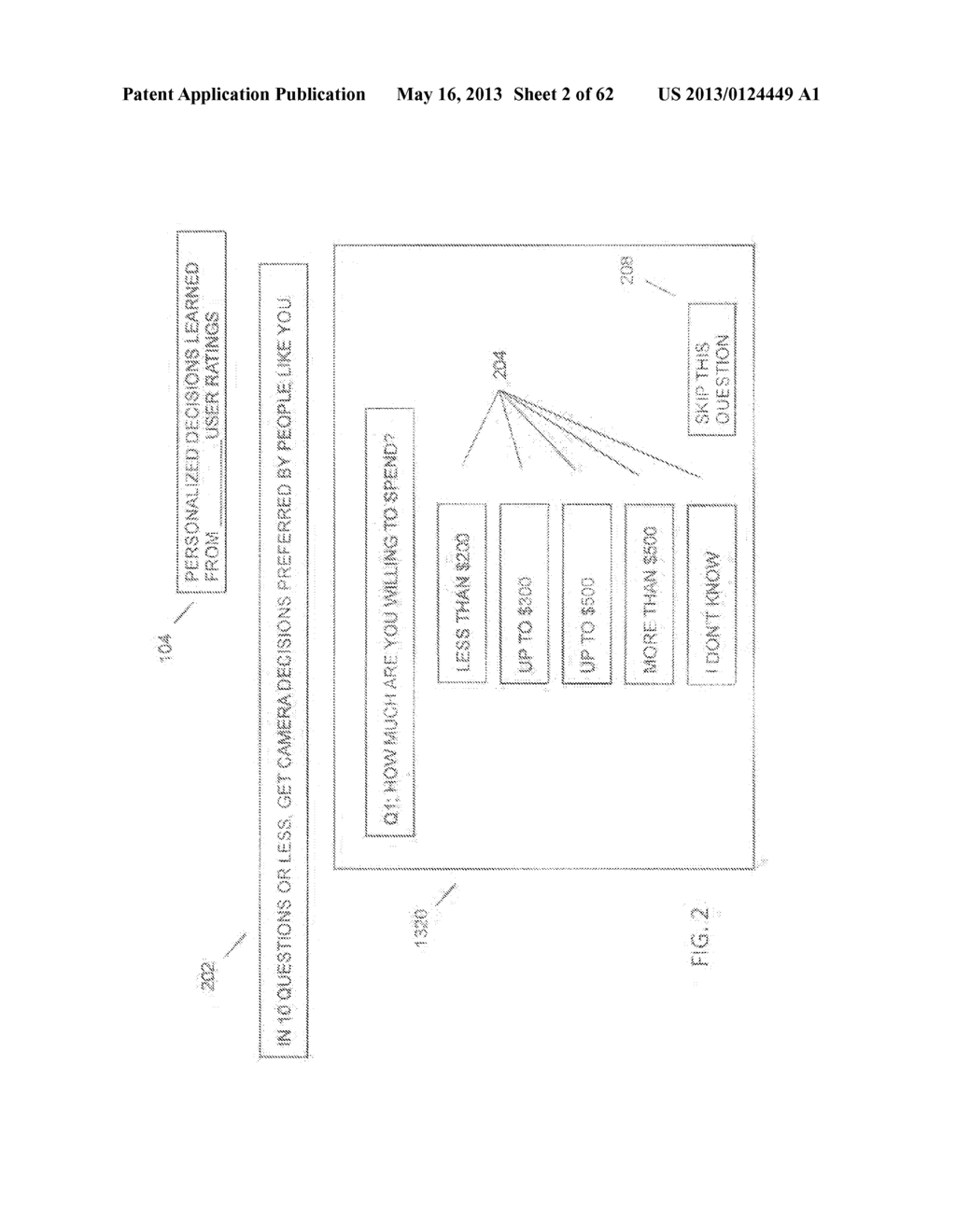 RECOMMENDATIONS IN A COMPUTING ADVICE FACILITY - diagram, schematic, and image 03