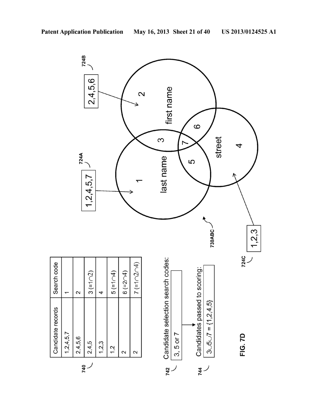 DATA CLUSTERING BASED ON CANDIDATE QUERIES - diagram, schematic, and image 22