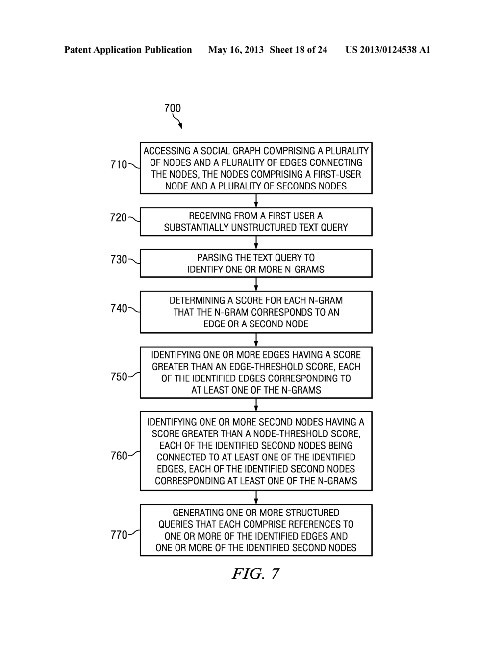 Structured Search Queries Based on Social-Graph Information - diagram, schematic, and image 19