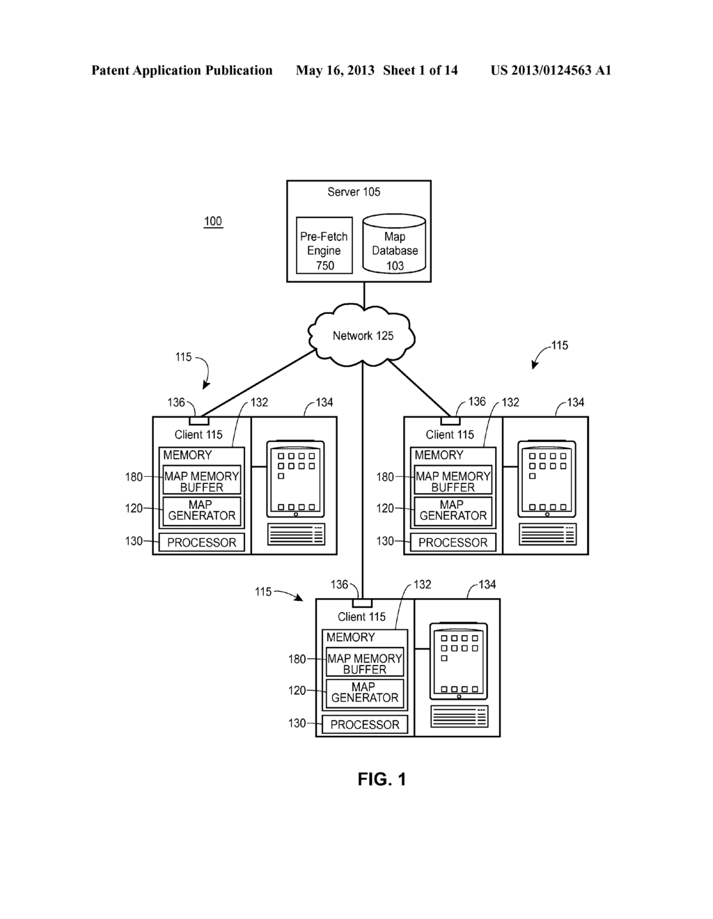 CONTROLLING PRE-FETCHING OF MAP DATA TILES BASED ON SELECTABLE PARAMETERS - diagram, schematic, and image 02